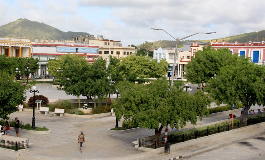 Vista de la ciudad de Holguín, Cuba
