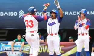 Cuba logra primera victoria en Torneo Premier 12