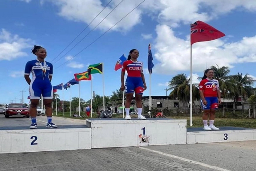 pedalista holguinera, Daymelín Pérez, dos medallas, Campeonato de Ruta del Caribe