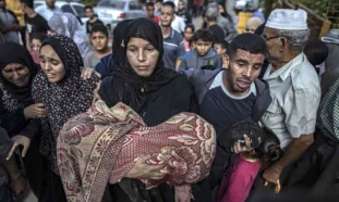 Víctimas de agresión israelí, Franja de Gaza