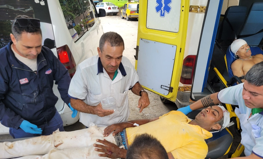 Accidente, Báguanos, Holguín