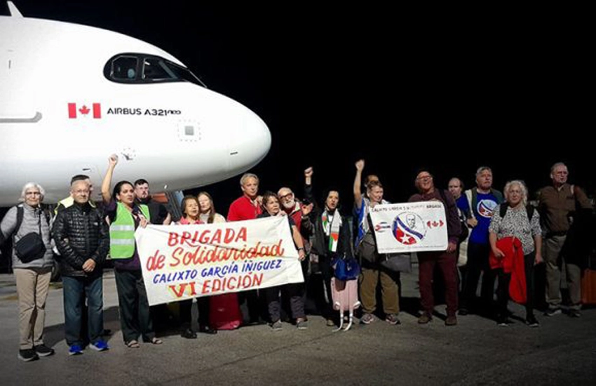 Arribo, brigada de solidaridad, Holguín
