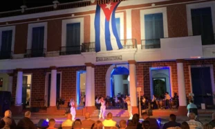 Gala aniversario 66 de la Revolución cubana