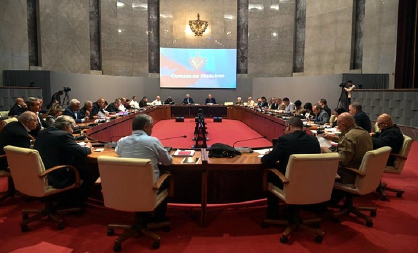 Reunión, Consejo de Ministros, Cuba