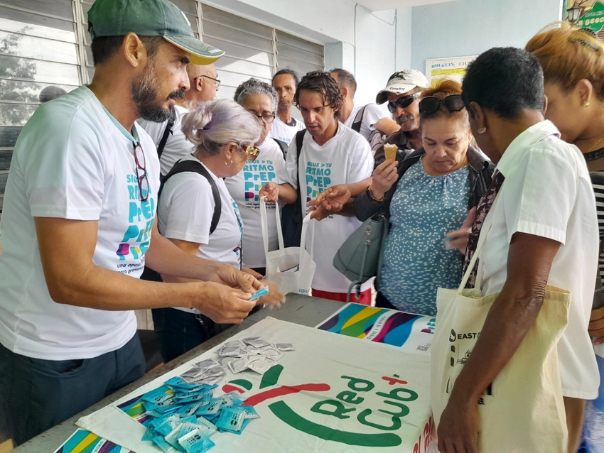 Promoción Campaña Sigue a tu ritmo PrEP, Holguín