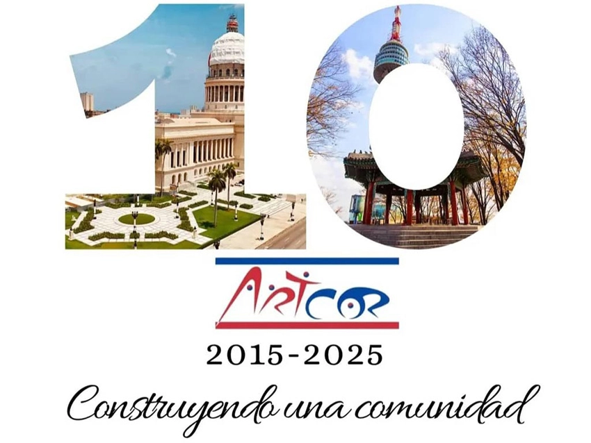 Décimo aniversario de ARTCOR, Cuba