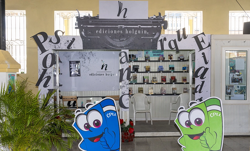 Stand de Ediciones Holguín, Feria del Libro