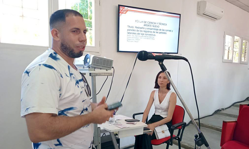 Feria Nacional de Innovación de la Red de Jóvenes, Ministerio de Energía y Minas, Holguín,
