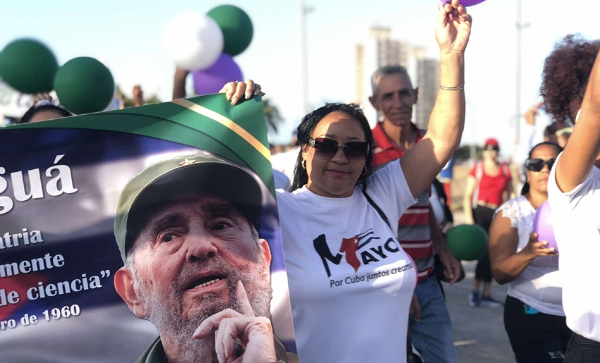 Desfile, Día Internacional de los Trabajadores, Holguín