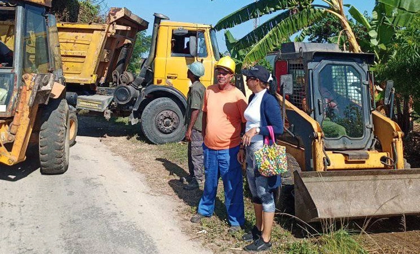 Labores en la comunidad de Mayarí