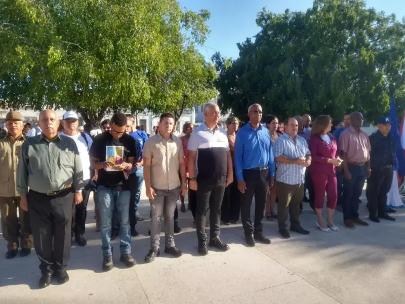 José Martí, homenaje, caída en combate, aniversario 130, Holguín