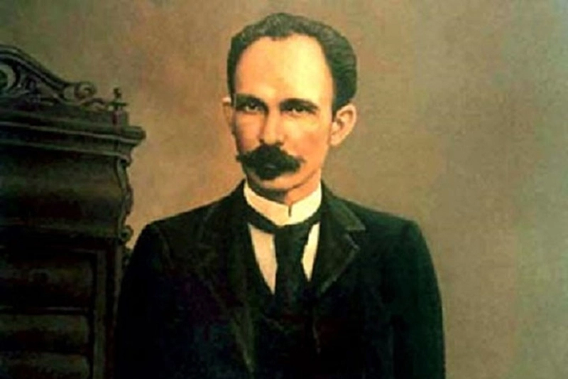 José Martí, llama, Dos Ríos, caída en combate, Cuba