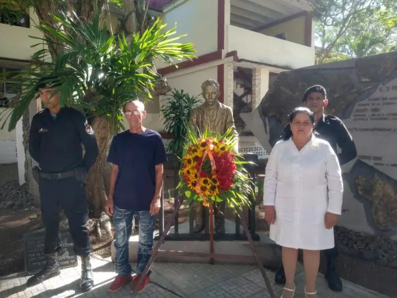 José Martí, homenaje, caída en combate, aniversario 130, Holguín