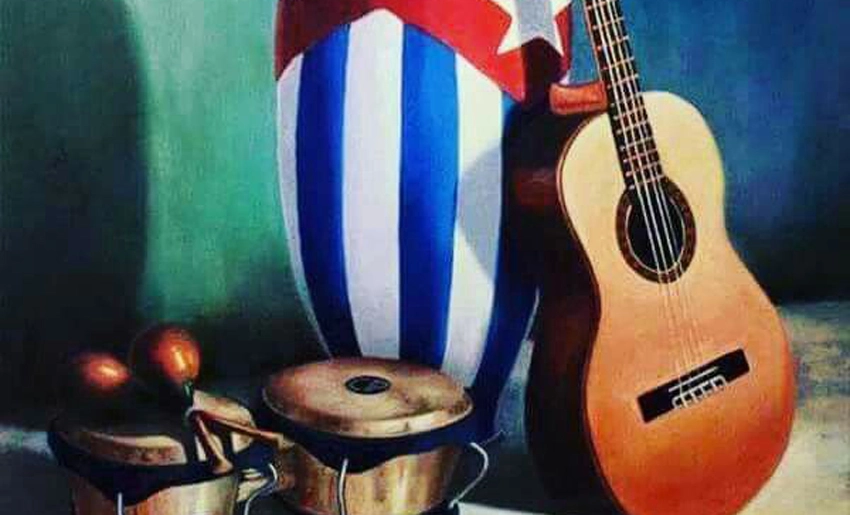 Instrumentos de música, semana de la cultura, Mayarí