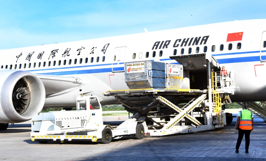 Vuelo de Air China en Cuba