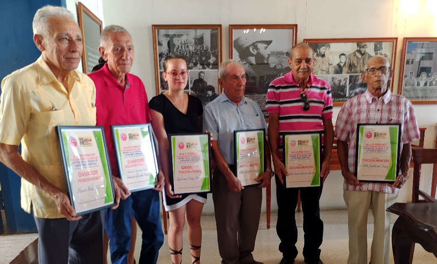 Ganadores, concurso La Memoria que Salva, Holguín