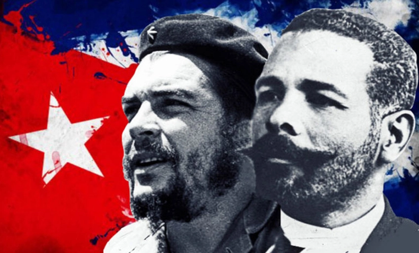 Antonio Maceo y Ernesto Che Guevara