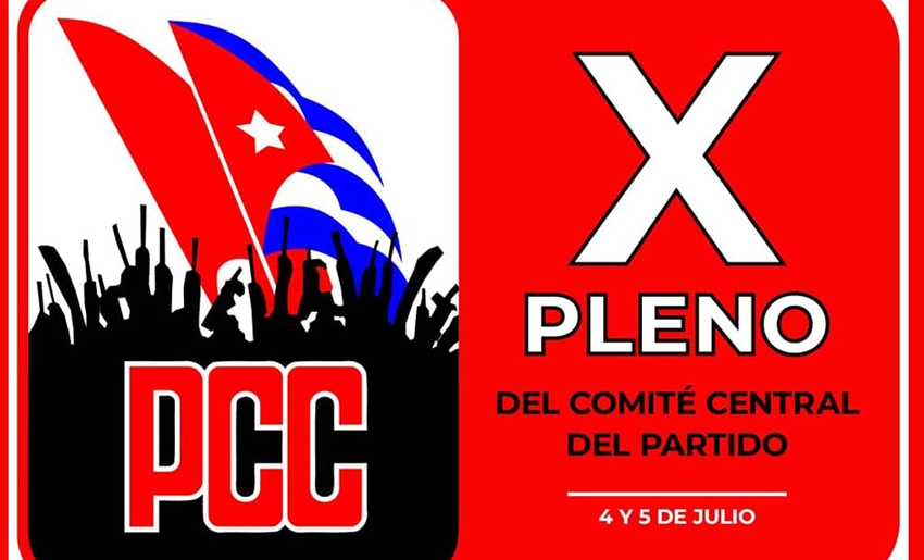 Cartel, X Pleno del PCC