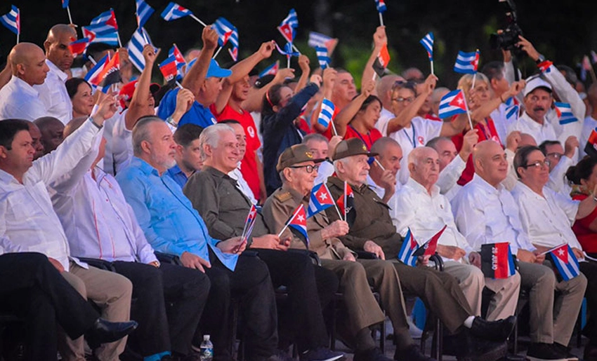 Acto Nacional por el 26 de Julio, Cuba