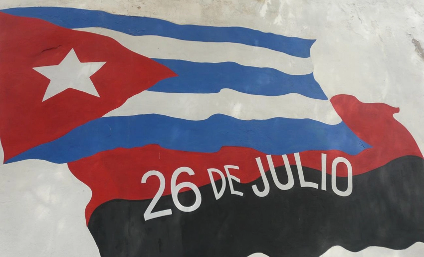 Banderas, 26 de Julio, Cuba