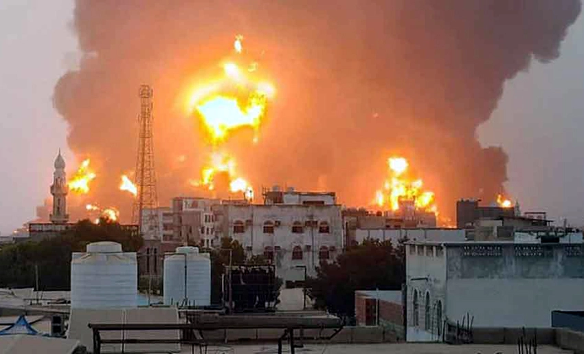 Bombardeos israelíes contra Líbano y Yemen