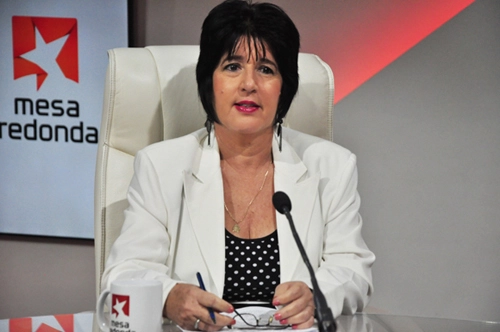 ministra de trabajo, seguridad social, Cuba