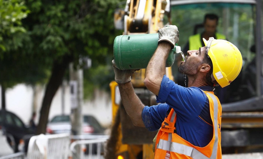 Calor extremo en el trabajo