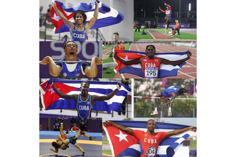felicita, Miguel Díaz-Canel, Díaz-Canel, medallistas cubanos, Asunción 2025