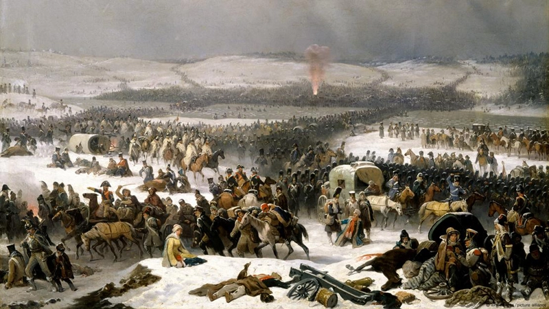 ejército, Napoleón, muertos, tifus, frío extremo, piojos