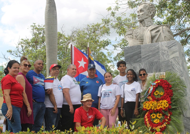 solidaridad, acto, holguineros, pueblo venezolano