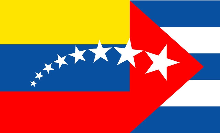 Banderas, Cuba y Venezuela