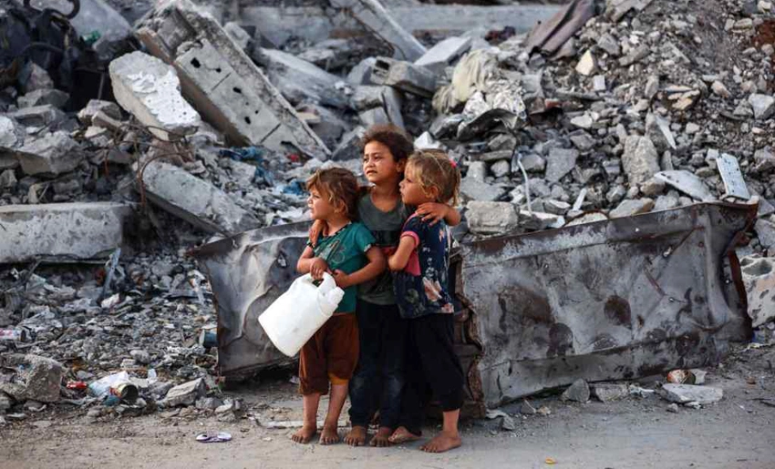 Destrucción en Gaza
