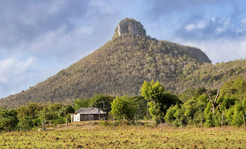 Paisaje en Holguín, Cuba