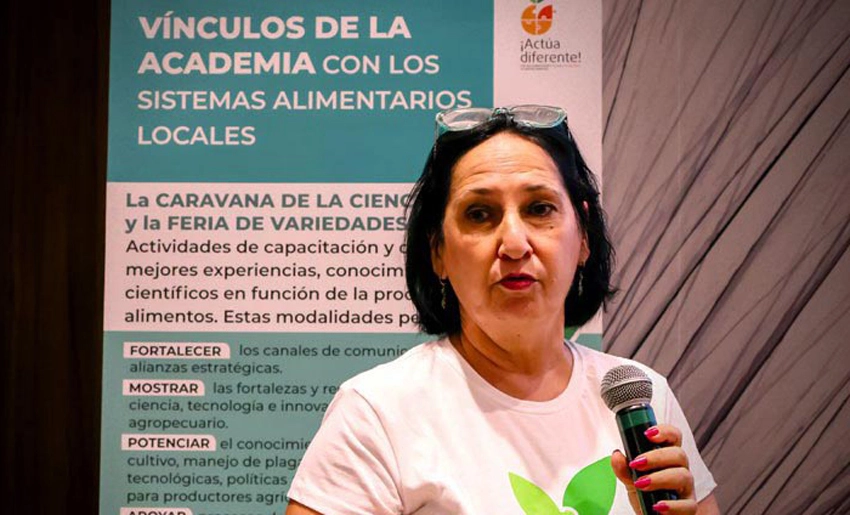 Coordinadora del Programa Mundial de Alimentos en Oriente de Cuba