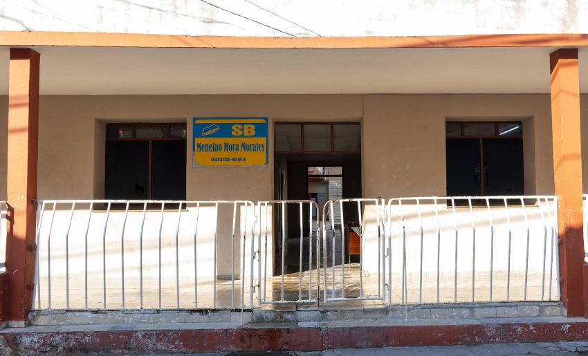 Centro escolar en Holguín