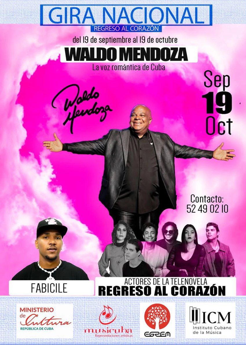 Cartel, Gira Waldo Mendoza 