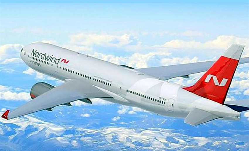 Avión, aerolínea Nordwind