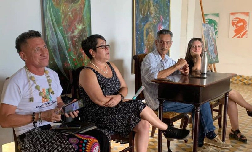 Conferencia de prensa, Feria de Artesanía