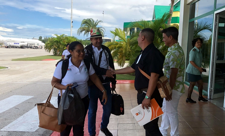 Arribo de educadores internacionalistas a Holguin