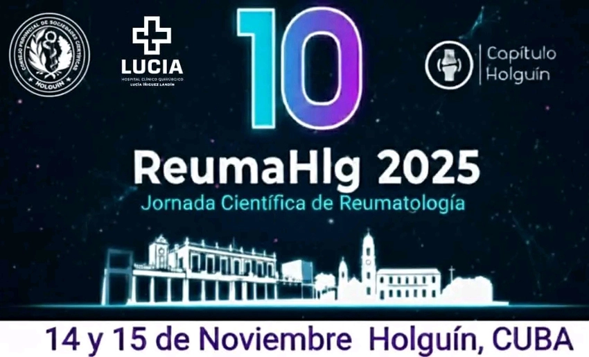 Convocatoria a Jornada Científica de Reumatología, Holguín
