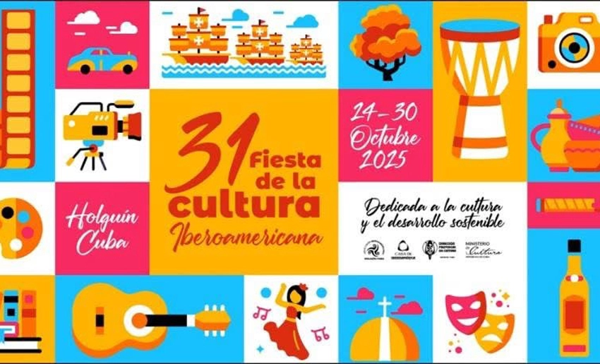 Cartel, Fiesta de la Cultura Iberoamericana