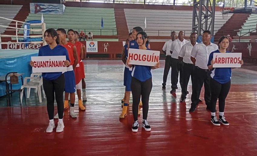 Inauguración de Zonal Oriental de Boxeo, Holguín