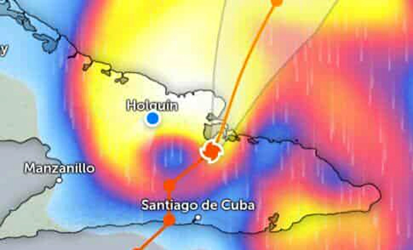 Huracán Melissa en Holguín