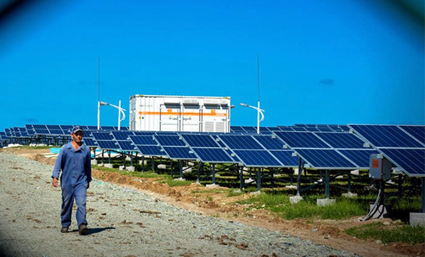 Parque solar Serones, Mayarí, Holguín