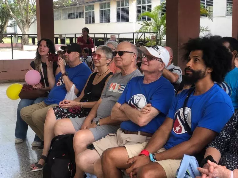 intercambia, brigada, solidaridad, Calixto García, estudiantes holguineros