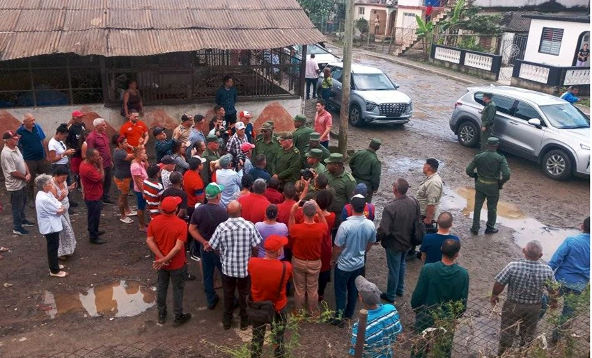 Díaz-Canel de visita en Sagua de Tánamo, Holguín