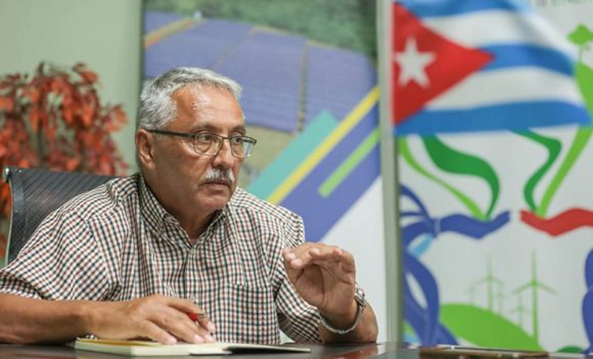Rosell Guerra Campaña, director de Energías Renovables del Ministerio de Energía y Minas de Cuba