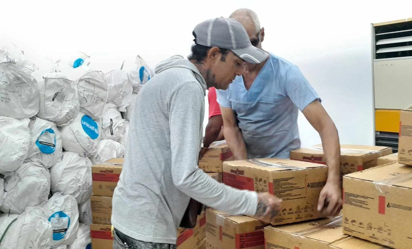 Donaciones de Unicef al sector de la salud en Hoguín