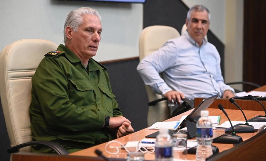 Díaz-Canel, reunión, tema arbovirosis