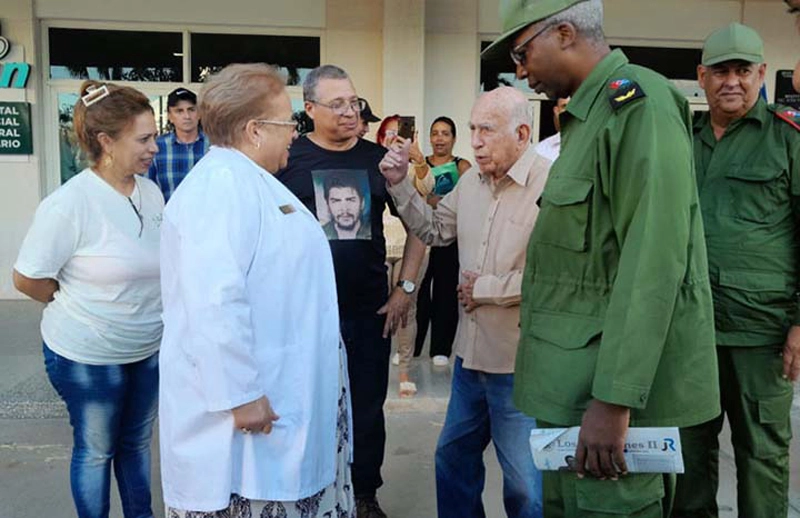 José Ramón Machado Ventura, aniversario 60, fundación, hospital Lenin, Holguín, salud pública, Cuba